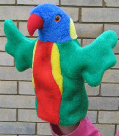 lorikeet plush toy