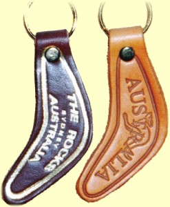 corporate gift - Australian boomerang key rings