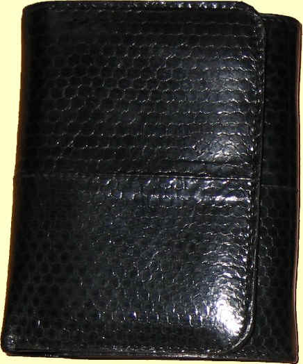 Sea Snake Leather Ladies Wallet