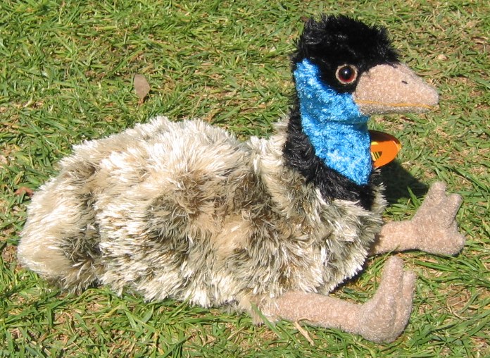 Soft emu toy