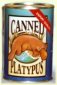 Canned platypus