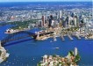 Sydney aerial view postcard