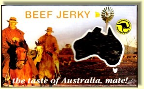 Christmas food gift - beef jerky from Downunder