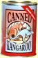 canned kangaroo toy