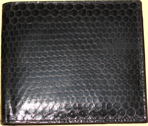 Sea Snake Leather Wallet