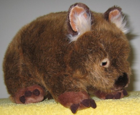 Wombat premium soft toy