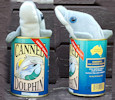 Canned dolphin