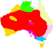 Red kangaroo habitat
